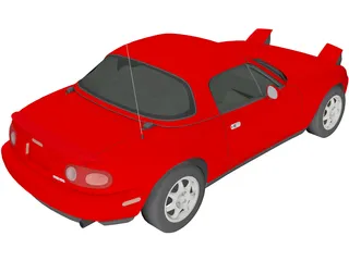 Mazda Miata (1994) 3D Model preview