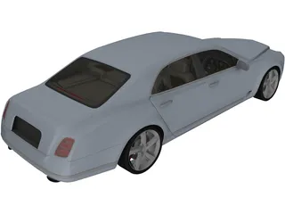 Bentley Mulsanne (2010) 3D Model preview