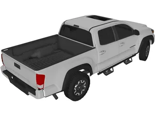 Toyota Tacoma (2020) 3D Model preview