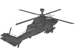 Eurocopter EC-665 Tiger 3D Model preview