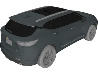 Chevrolet Blazer Premium (2018) 3D Model preview