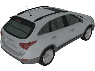Hyundai ix55 (2011) 3D Model preview