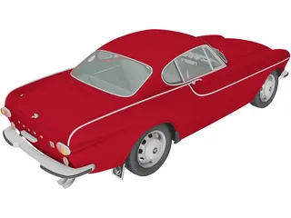 Volvo P1800 (1961) 3D Model preview