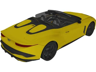 Bentley Mulliner Bacalar (2020) 3D Model preview