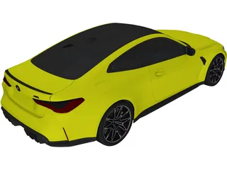 BMW M4 Competition [G82] (2021) 3D Model preview