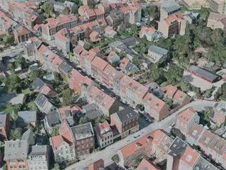 Aarhus City, Denmark (2020) 3D Model preview