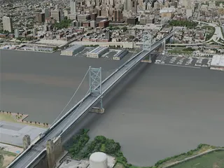 Philadelphia City, USA (2020) 3D Model preview