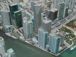Miami City, USA (2020) 3D Model preview