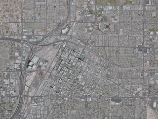 Las Vegas City, Downtown, USA (2020) 3D Model preview