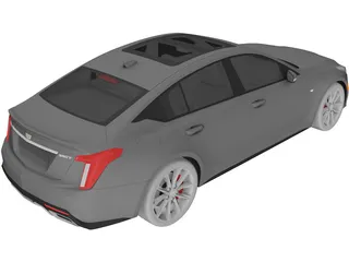 Cadillac CT5 (2020) 3D Model preview
