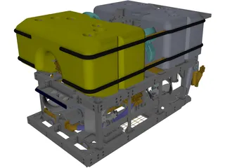 ROV Workclass 3D Model preview