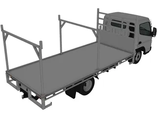 Mitsubishi Fuso Canter (2016) 3D Model preview