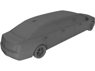 Cadillac XTS Limo (2019) 3D Model preview