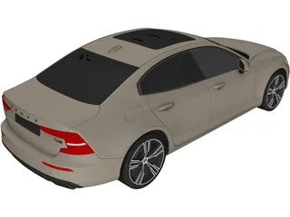 Volvo S60 (2019) 3D Model preview