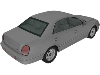 Hyundai Grandeur XG (1999) 3D Model preview