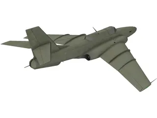 Ilyushin Il-40 Brawny 3D Model preview