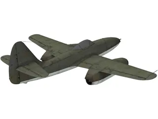 Sukhoi Su-9 Fishpot 3D Model preview