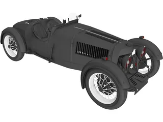 Aston Martin Ulster (1935) 3D Model preview
