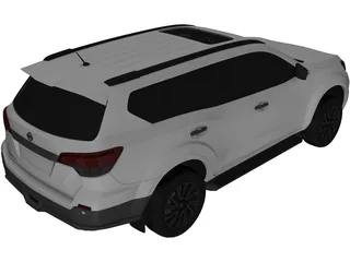 Nissan Terra (2019) 3D Model preview