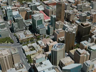 Adelaide City, Australia (2020) 3D Model preview