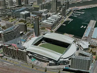 Melbourne City, Australia (2020) 3D Model preview