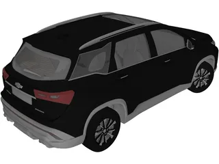 Chevrolet Captiva Premium (2021) 3D Model preview