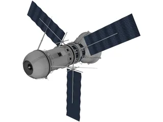 Satellite 3D Model preview