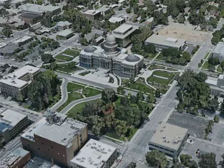 Boise City, USA (2020) 3D Model preview