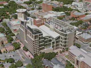 Mobile City, AL, USA (2020) 3D Model preview
