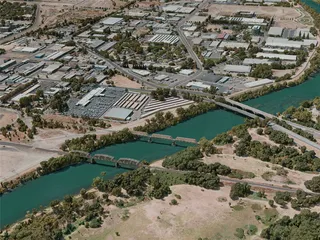 Sacramento City, USA (2020) 3D Model preview