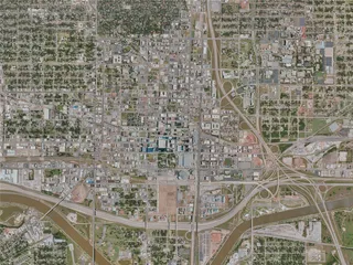 Oklahoma City, USA (2020) 3D Model preview
