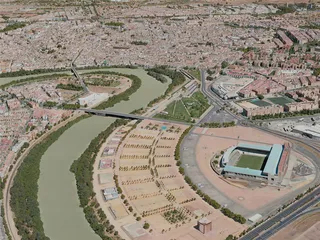 Cordoba City, Spain (2020) 3D Model preview