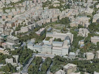 Genoa City, Italy (2020) 3D Model preview
