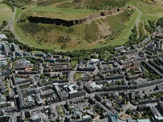 Edinburgh City, UK (2020) 3D Model preview