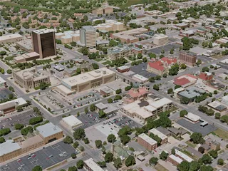 Wichita City, USA (2020) 3D Model preview