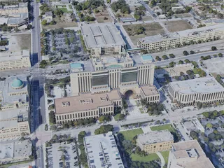 West Palm Beach City, FL, USA (2021) 3D Model preview