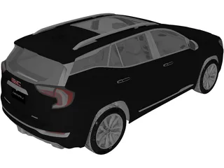 GMC Terrain Denali (2020) 3D Model preview
