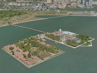Jersey City, USA (2020) 3D Model preview