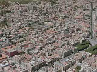 Messina City, Italy (2020) 3D Model preview