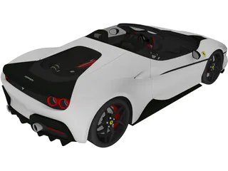 Ferrari J50 (2017) 3D Model preview