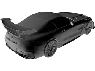 Mercedes-AMG GT Black (2021) 3D Model preview