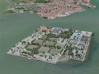 Venice City, Italy (2020) 3D Model preview