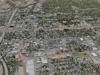 Stockton City, USA (2020) 3D Model preview