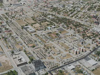 Buffalo City, NY, USA (2020) 3D Model preview