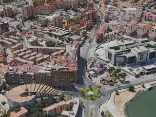Algeciras City, Spain (2020) 3D Model preview