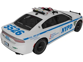 Dodge Charger PPV (2016) 3D Model preview