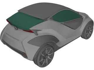 Lexus LF-SA Concept 3D Model preview