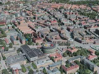 Malmo City, Sweden (2020) 3D Model preview