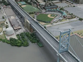 Camden City, USA (2020) 3D Model preview