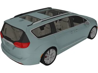 Chrysler Pacifica (2016) 3D Model preview